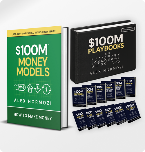 $100M® Money Models Book Bundle + All Playbooks